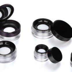 Cosmetic packaging for loose powder makeup